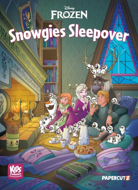 Kids Comics Frozen Snowgies Sleepover By Booher David M