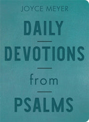 Daily Devotions From Psalms Leather Fine