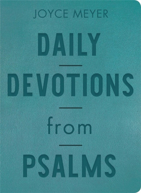 Daily Devotions From Psalms Leather Fine