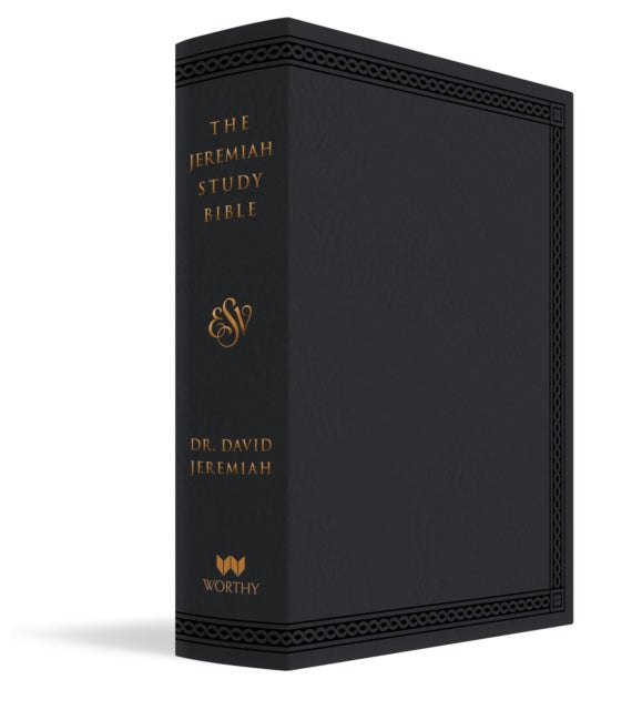 Jeremiah Study Bible Esv Black Leather By Jeremiah, Dr. David