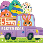 5 Silly Easter Eggs By Oliver, Ilanit