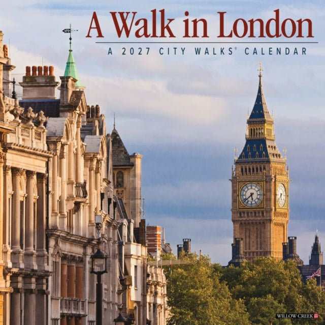 Walk In London 2027 Wall By Willow Creek Press