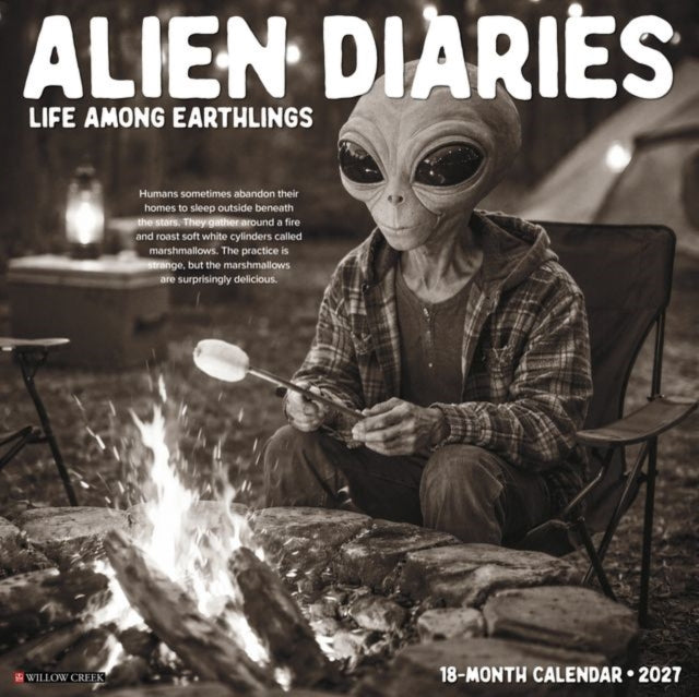 Alien Diaries 2027 Wall By Willow Creek Press