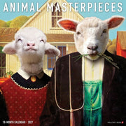 Animal Masterpieces 2027 Wall By Willow Creek Press