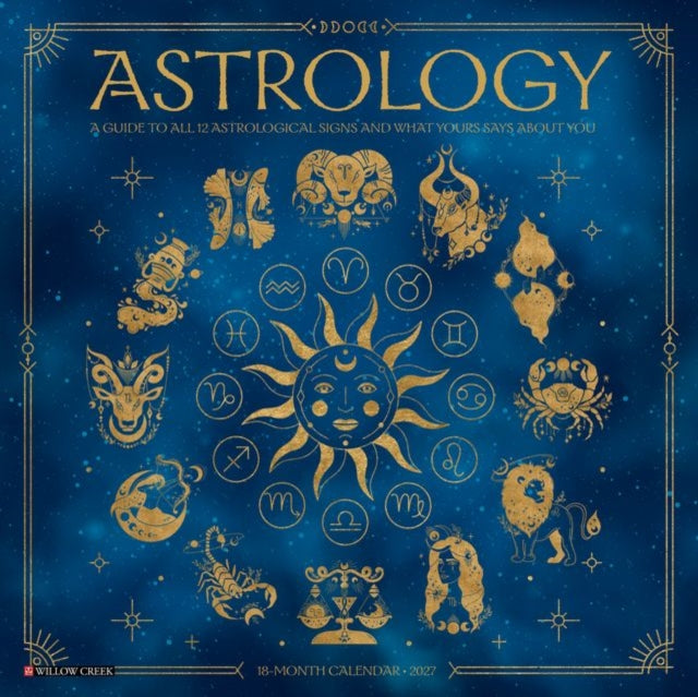 Astrology 2027 Wall By Willow Creek Press