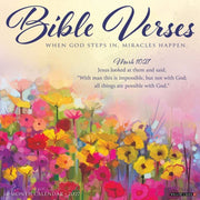 Bible Verses 2027 Wall By Willow Creek Press