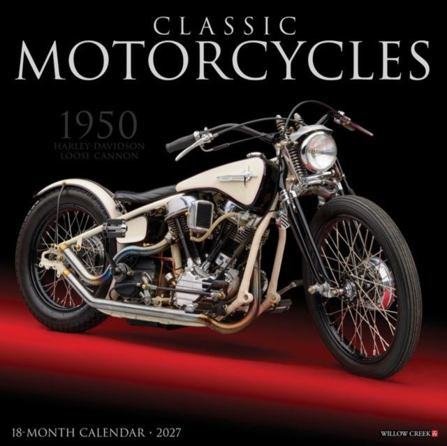 Classic Motorcycles 2027 Wall By Willow Creek Press