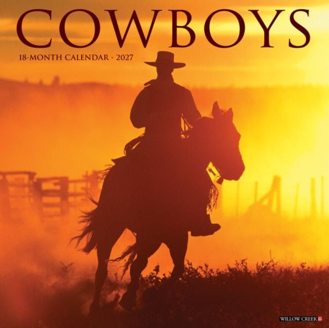 Cowboys 2027 Wall By Willow Creek Press