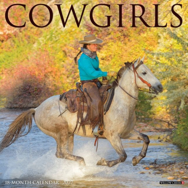 Cowgirls 2027 Wall By Willow Creek Press