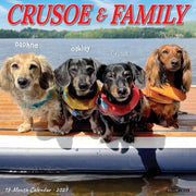 Crusoe Family 2027 Wall By Willow Creek Press