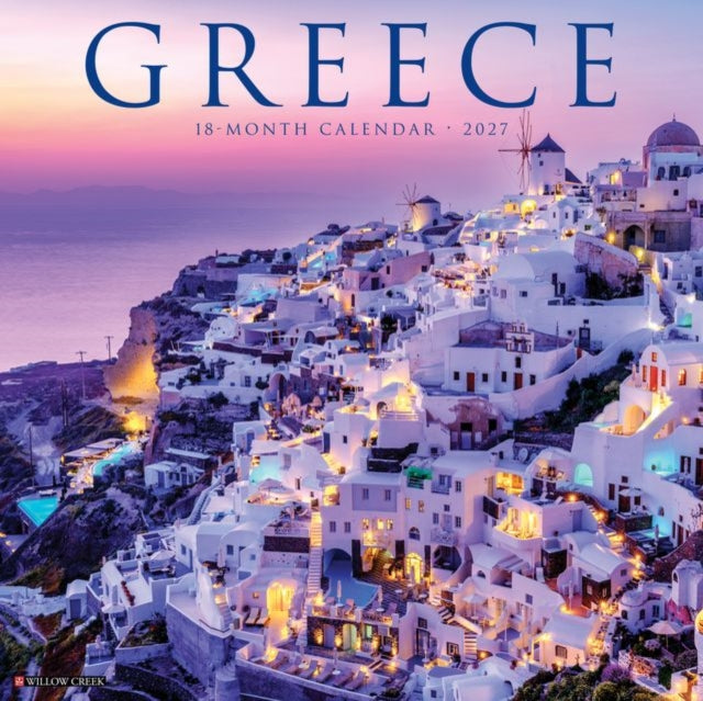 Greece 2027 Wall By Willow Creek Press