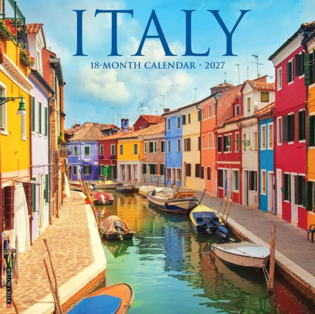 Italy 2027 Wall By Willow Creek Press