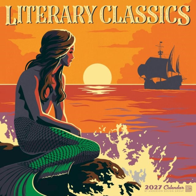 Literary Classics 2027 Wall By Willow Creek Press