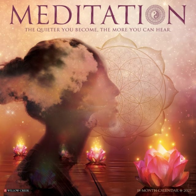 Meditation 2027 Wall By Willow Creek Press