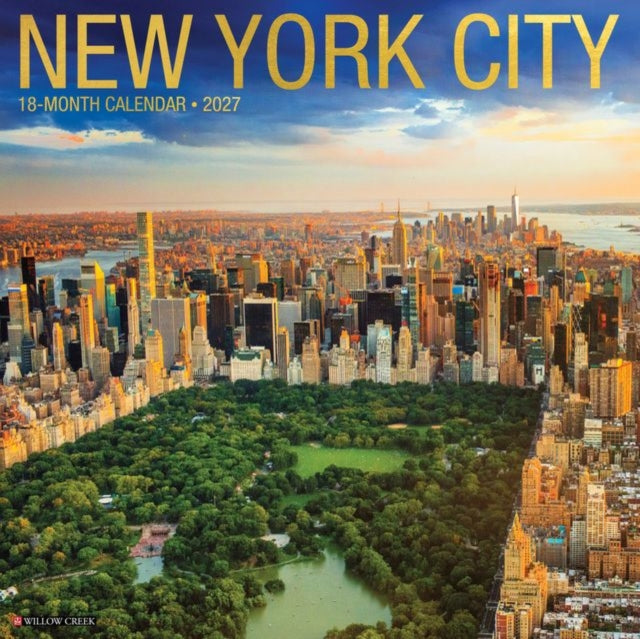 New York City 2027 Wall By Willow Creek Press