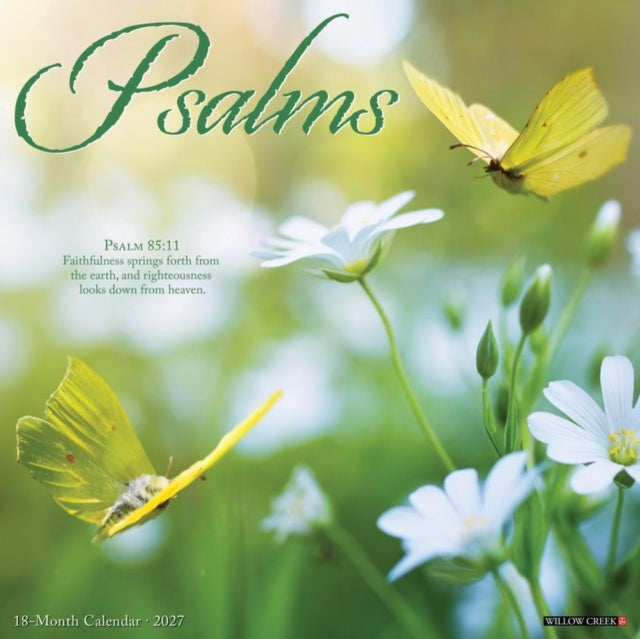 Psalms 2027 Wall By Willow Creek Press