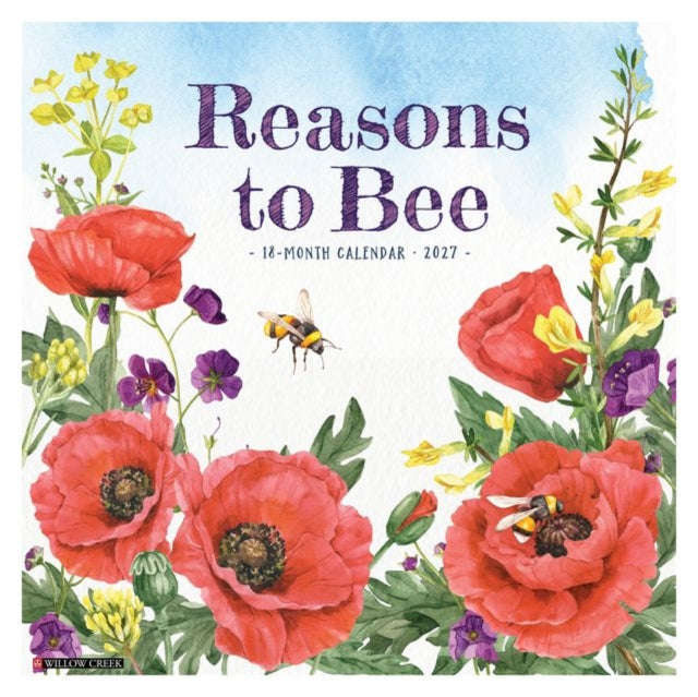 Reasons To Bee 2027 Wall By Willow Creek Press