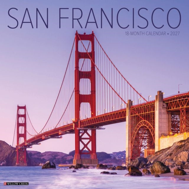 San Francisco 2027 Wall By Willow Creek Press