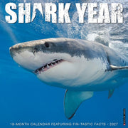 Shark Year 2027 Wall By Willow Creek Press
