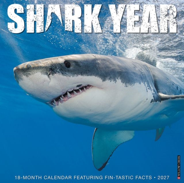 Shark Year 2027 Wall By Willow Creek Press