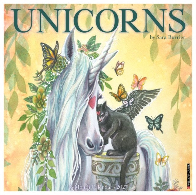 Unicorns By Sara Burrier 2027 Wall By Willow Creek Press