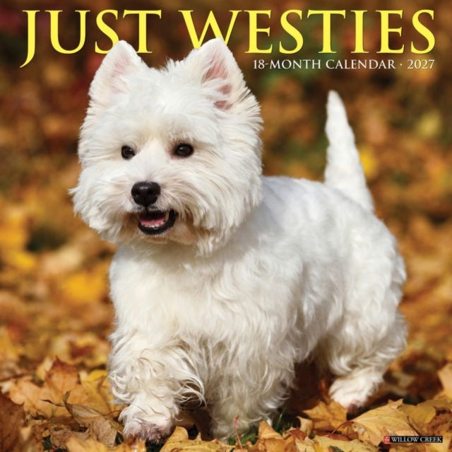 Westies 2027 Wall By Willow Creek Press