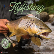 What Fly Fishing Teaches Us 2027 Wall By Willow Creek Press