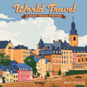 World Travel 2027 Wall By Willow Creek Press
