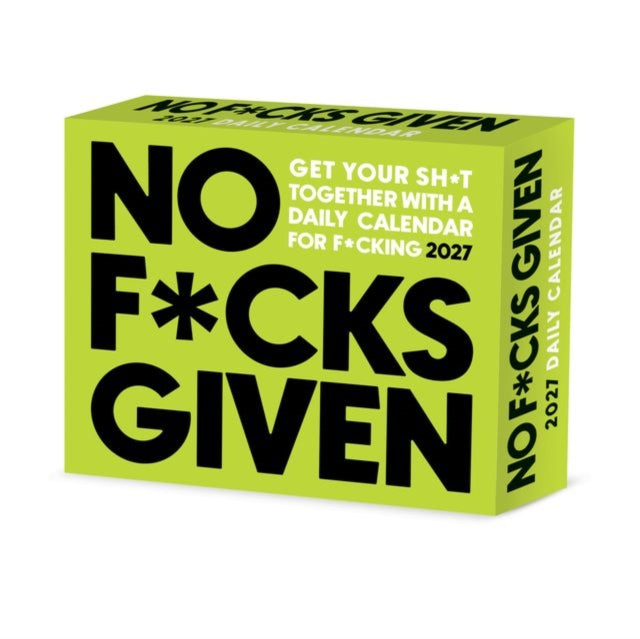 No Fcks Given 2027 Box By Willow Creek Press