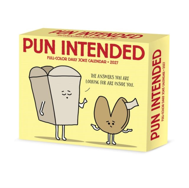 Pun Intended 2027 Box By Willow Creek Press
