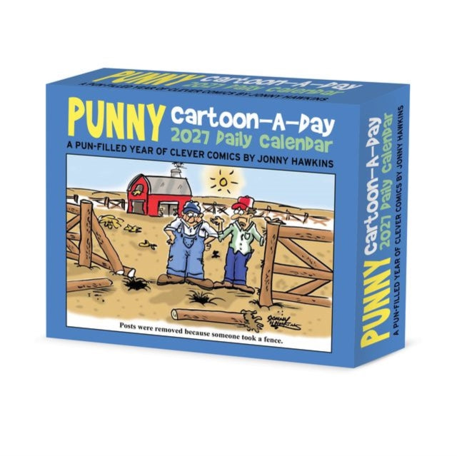 Punny Cartoonaday By Jonny Hawkins 2027 By Willow Creek Press