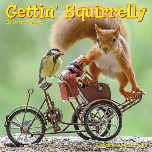Gettin Squirrelly 2027 Mini By Willow Creek Press