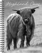 Highland Cows 2027 Engagement By Willow Creek Press