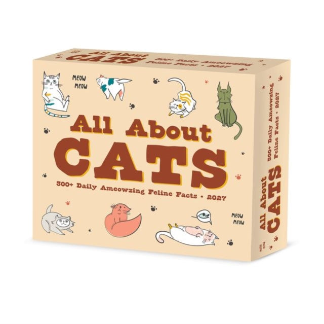 All About Cats 2027 Box By Willow Creek Press