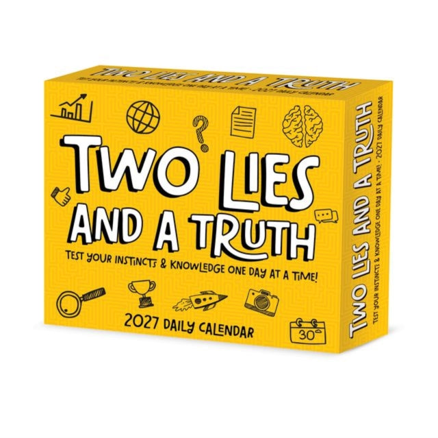 Two Lies & A Truth 2027 Box By Willow Creek Press