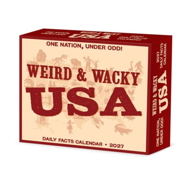 Weird Wacky Usa 2027 Box By Willow Creek Press