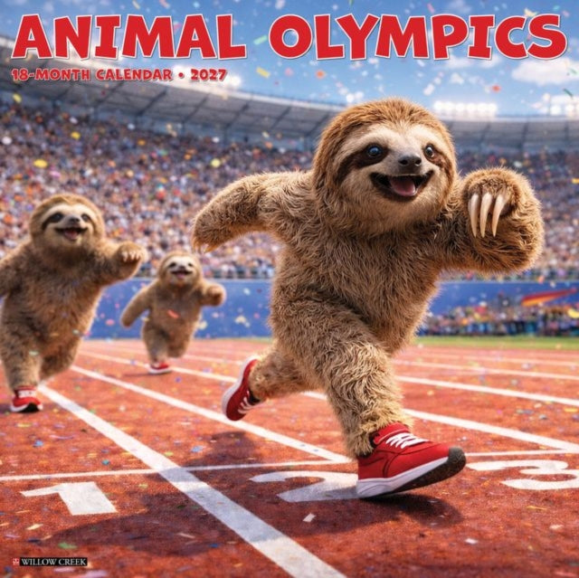 Animal Olympics 2027 Wall By Willow Creek Press