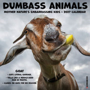 Dumbass Animals 2027 Wall By Willow Creek Press