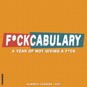 Fckcabulary 2027 Wall By Willow Creek Press
