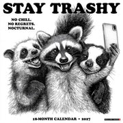 Stay Trashy 2027 Wall By Willow Creek Press