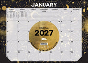 Celestial 2027 17 X 12 Monthly Deskpad By Willow Creek Press