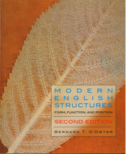 Modern English Structures Workbook Secon