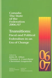 Canada The State Of The Federation 20060
