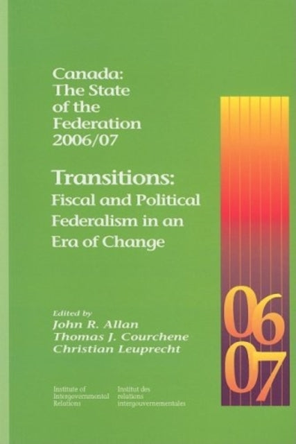 Canada The State Of The Federation 20060