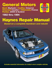 General Motors J Cars 1982 Thru 1994 By Haynes J H