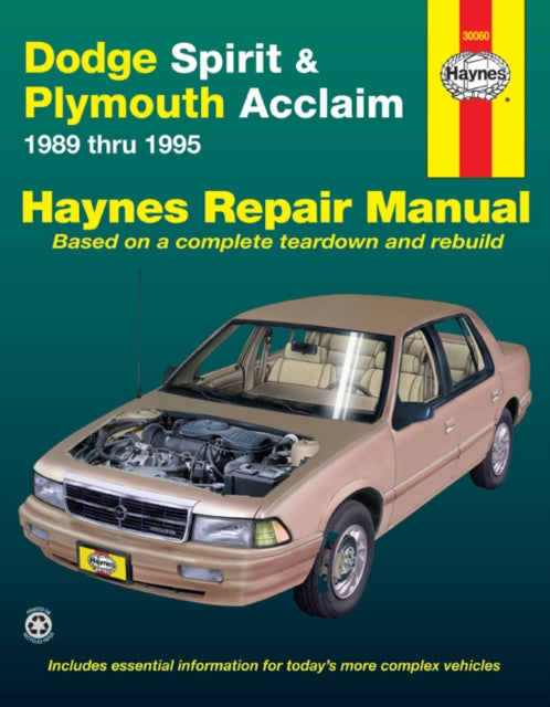 Dodge Spiritplymouth Acclaim Also By Haynes J H