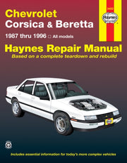 Chevrolet Corsica Beretta Also 162 By Haynes Publishi