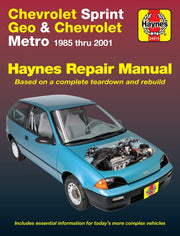 Chevy Sprintgeo Metro Se 8501 By Haynes Publishi