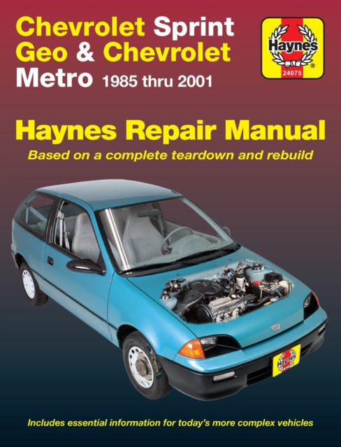 Chevy Sprintgeo Metro Se 8501 By Haynes Publishi