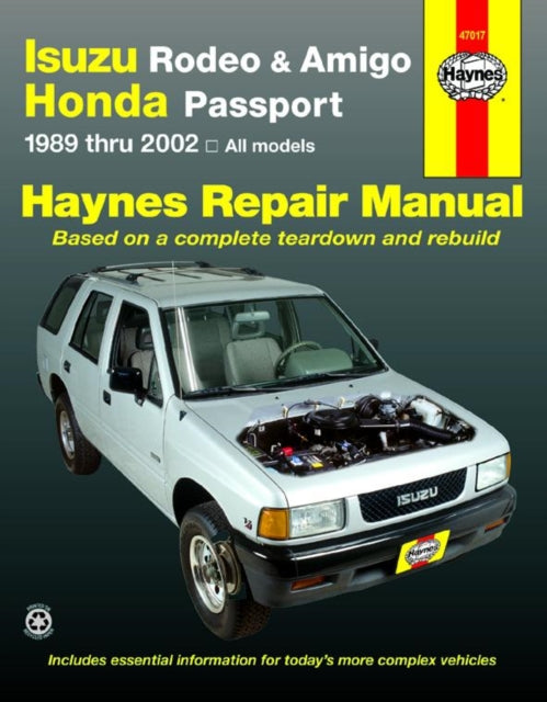 Isuzu Rodeo Honda Passport 19890